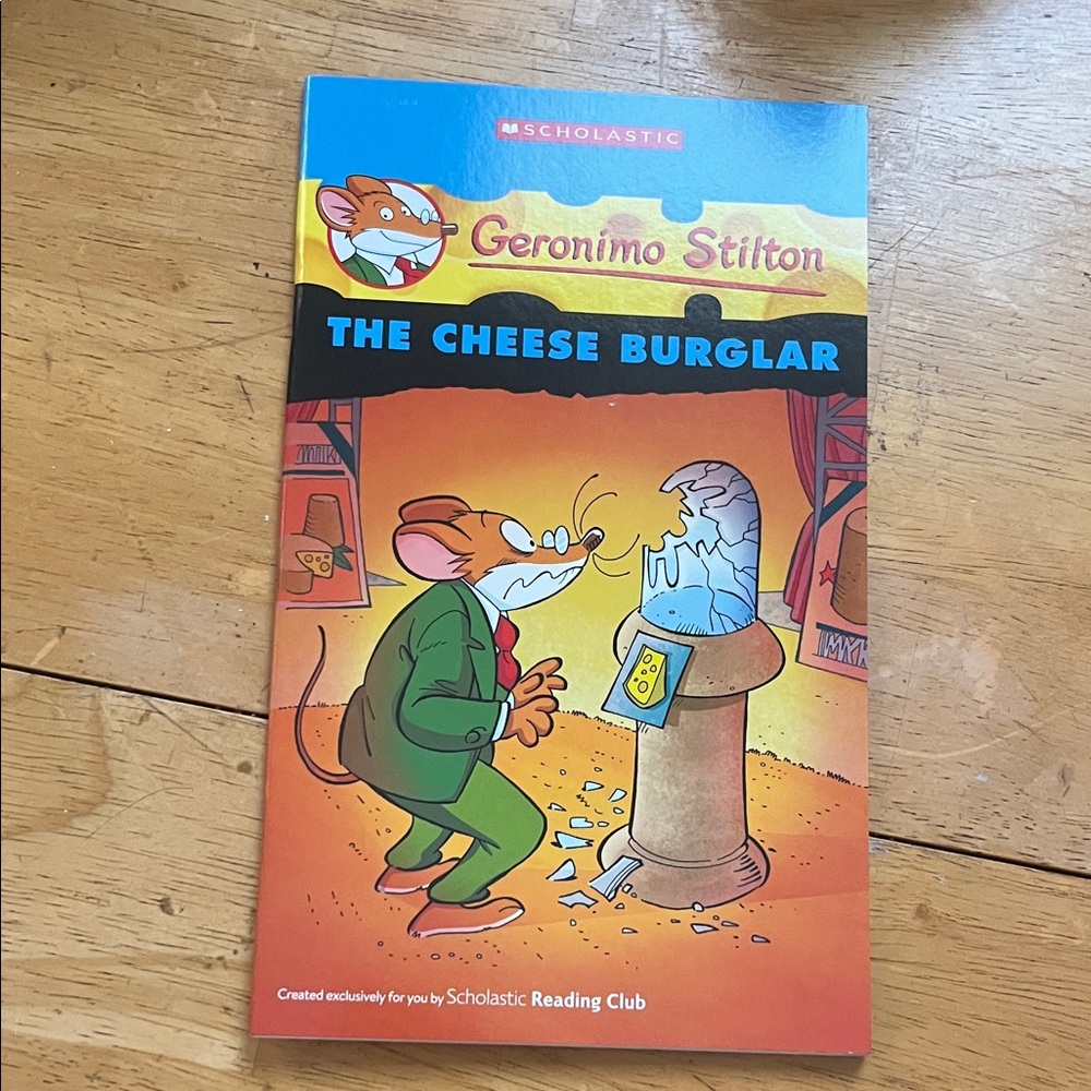 Scholastic Geronimo Stilton: The Cheese Burglar - Colorful Adventure